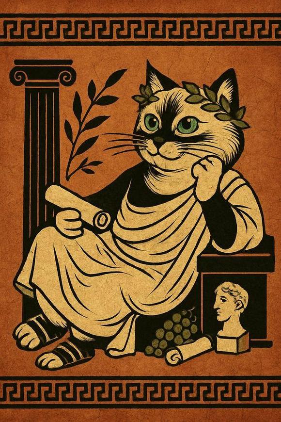 Rocky as a Greek philosopher