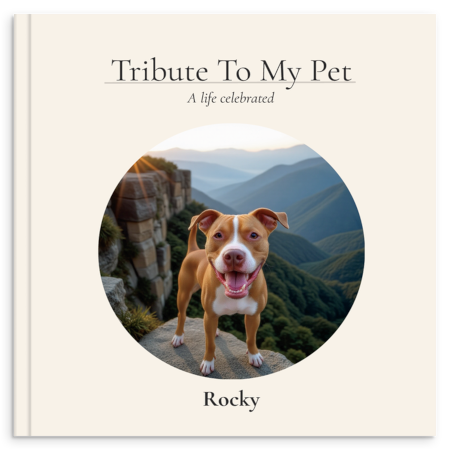 Stevie G's memorial book cover